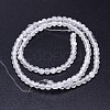 Natural Quartz Crystal Round Beads Strands G-J303-01-6mm-2