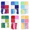 72G 4 Colors Glass Seed Beads SEED-YW0002-75A-5