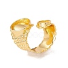 Brass Cuff Finger Rings Components X-KK-G428-02G-3