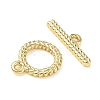 Brass Toggle Clasps KK-CBA42CA-01A-G-3