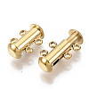 201 Stainless Steel Slide Lock Clasps X-STAS-S079-157G-2