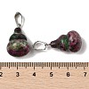 Dyed Natural Marble Pendants G-B127-03P-11-4