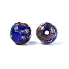 Handmade Gold Sand Lampwork Beads LAMP-N045-01A-03-2
