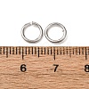 Tarnish Resistant 304 Stainless Steel Open Jump Rings STAS-N015-10-7x1mm-3