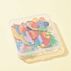 16Pcs 8 Style Acrylic Cabochons MACR-FS0001-46-4