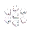 UV Plating Opaque Acrylic Beads OACR-Q198-10-1