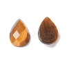 Natural Tiger Eye Cabochons G-G0001-B05-2