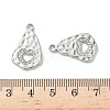 304 Stainless Steel Pendants STAS-H483-20P-3
