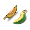 Alloy Enamel Pendants PALLOY-T094-06A-2
