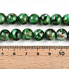 Baking Paint Glass Beads Strands DGLA-N003-10mm-B09-5