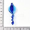 Handmade Gold Sand Lampwork Big Pendants LAMP-T023-09B-3