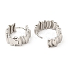 Rack Plating Brass Hoop Earrings for Women EJEW-Q770-20P-2