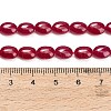 Lab Grown Red Corundum Beads Strands GG-CBAC488-02C-5