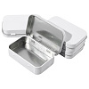 4Pcs Iron Jewelry Storage Boxes with Hinged Lid CON-SP0001-20D-1