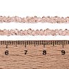 Transparent Glass Beads Strands GLAA-N018-3mm-06-2