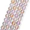Natural Ametrine Beads Strands G-G462-8mm-06-2