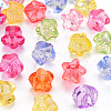 1-Hole Transparent Acrylic Buttons TACR-S154-52B-1