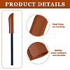 6Pcs PU Leather Pen Tip Protective Case AJEW-CL0002-24A-6