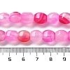 Natural Banded Agate Beads Strands G-G172-02B-5