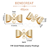 40Pcs Rack Plating Brass Connector Charms KK-BC0010-82-2