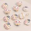 Handmade Porcelain Beads PW-WG11384-09-1