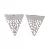 Non-Tarnish 304 Stainless Steel Pendants STAS-B031-20P-2
