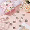 20Pcs Alloy Shank Buttons FIND-CY0001-62-4