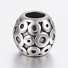 304 Stainless Steel European Beads Enamel Settings STAS-H440-53AS-1