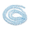 Natural Blue Topaz Beads Strands G-H079-A02-03-3