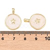 Brass Enamel Pendants KK-Q283-057G-NR-3