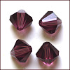 Imitation Austrian Crystal Beads SWAR-F022-10x10mm-256-1