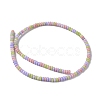 Ombre Effect Dyed Glass Beads Strands LS-GLAA-C043-01D-2