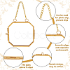 Alloy & Glass Locket Pendants FIND-WH0173-073A-4