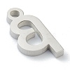 Non-Tarnish 304 Stainless Steel Charms STAS-G244-01B-3