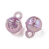 UV Plating Rainbow Iridescent Acrylic Pendants OACR-P010-19C-2