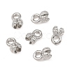 SHEGRACE Brass Bead Tips XGRQ6M319-915P-2