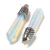 Opalite Pointed Big Pendants G-F766-02AS-04-2
