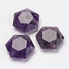 Natural Amethyst Pendants X-G-P264-02-1