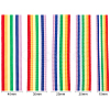 Stripe Double Face Rainbow Ribbon OCOR-FG0001-06-2