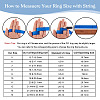 12Pcs 6 Size 201 Stainless Steel Grooved Finger Ring Settings RJEW-TA0001-05G-7