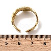 304 Stainless Steel Open Cuff Rings for Women RJEW-K313-15G-5