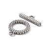 Non-Tarnish 304 Stainless Steel Ring Toggle Clasps STAS-A092-09A-P-2