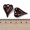 Opaque Resin Cabochons CRES-D304-01C-3