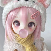 1Pc Silky Thread Wig Caps AJEW-CA0005-14A-5