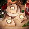 Natural Wood Candle Holder WOOD-PH0001-07-7