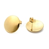 Ion Plating(IP) 201 Stainless Steel Stud Earrings EJEW-K270-06A-G-2