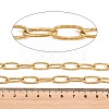 304 Stainless Steel Textured Cable Chains CHS-K017-01G-A-2