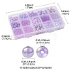 375Pcs 15 Styles Acrylic Beads MACR-YW0002-59A-3