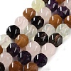Natural Mixed Gemstone Beads Strands G-NH0021-A27-02-1