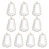 10Pcs Clear Glass Pendants GLAA-BC0001-37-1